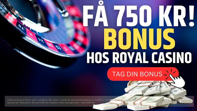 Royal Casino har de bedste bonusser og online roulette spil.