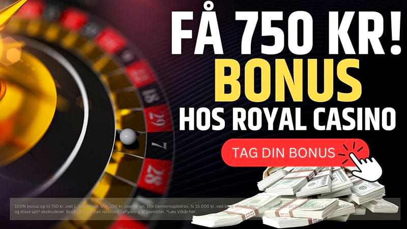 Jeg spiller online roulette hos Royal Casino.